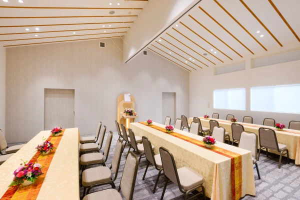 館林メモリードホールで葬儀を行なった写真