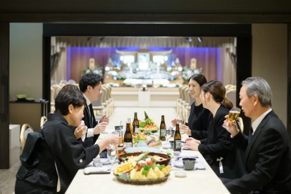 川越メモリードホールで葬儀を行なった写真