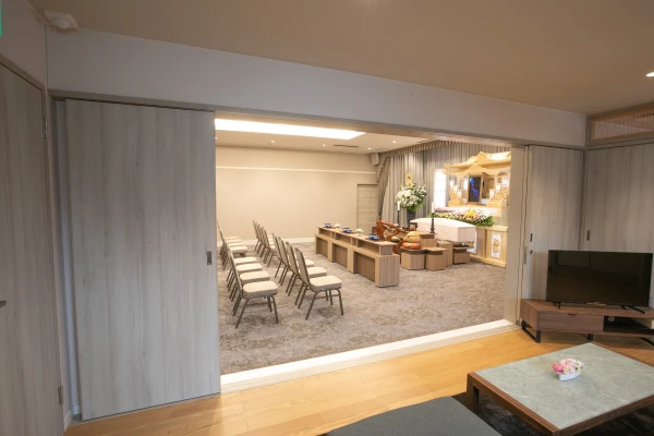 太田東別所メモリードホールで葬儀を行なった写真