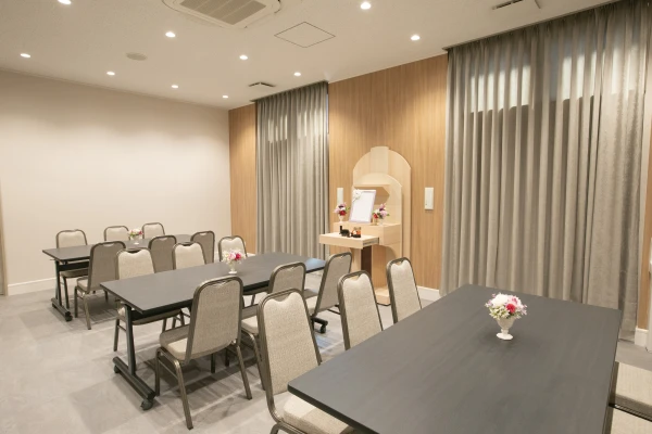 太田東別所メモリードホールで葬儀を行なった写真