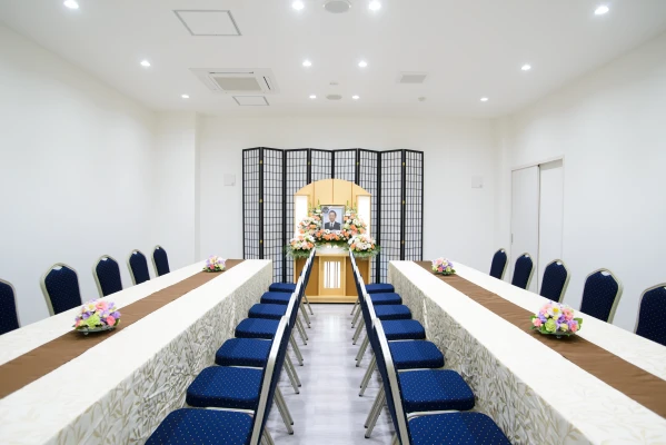 北坂戸メモリードホールで葬儀を行なった写真