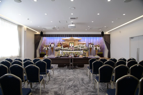 北坂戸メモリードホールで葬儀を行なった写真