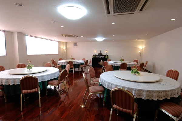 前橋ライムホールで葬儀を行なった写真