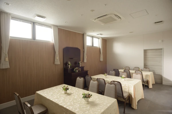 伊勢崎境メモリードホールで葬儀を行なった写真