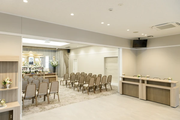 伊勢崎境メモリードホールで葬儀を行なった写真