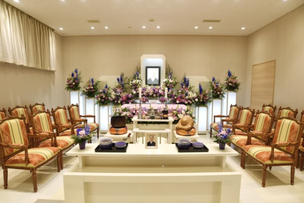 メモリード高崎飯塚会館で葬儀を行なった写真