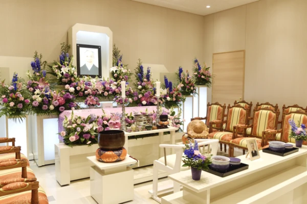 メモリード高崎飯塚会館で葬儀を行なった写真