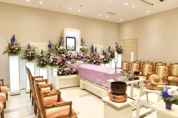 メモリード高崎飯塚会館で葬儀を行なった写真