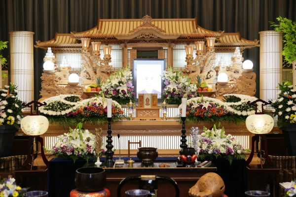 メモリード家族葬ホール 前橋天川で葬儀を行なった写真