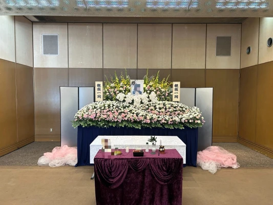 さくらフューネラル　鶴見事業所で葬儀を行なった写真