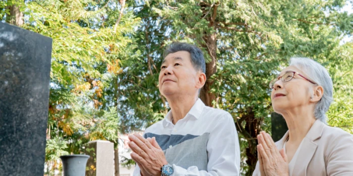 熊谷市小さい葬儀受付センターで葬儀を行なった写真