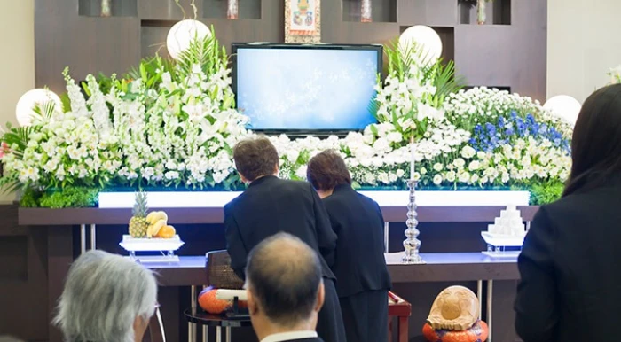 家族葬のタクセル春日井高蔵寺で葬儀を行なった写真