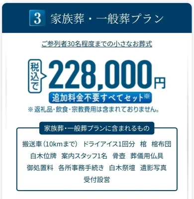 あゝ家族葬(高円寺店)で葬儀を行なった写真