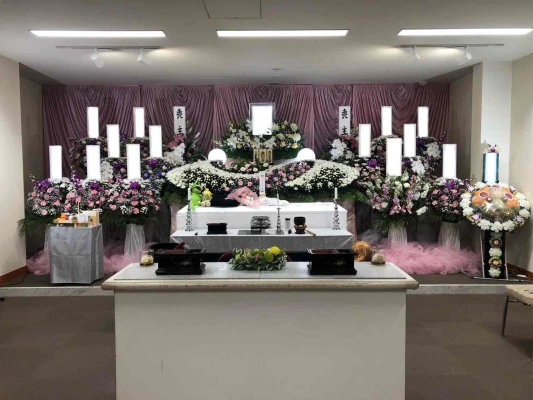 葬儀相談窓口 にじのわ想祭で葬儀を行なった写真