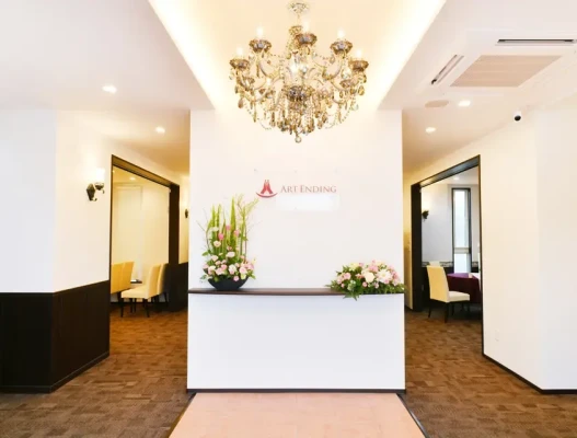 家族葬のアートゆりのき橋で葬儀を行なった写真