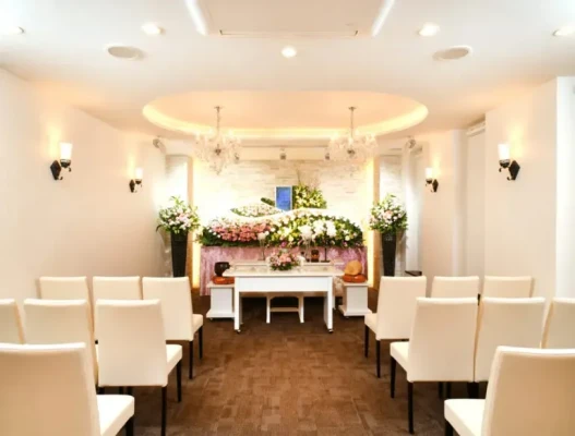 家族葬のアートゆりのき橋で葬儀を行なった写真