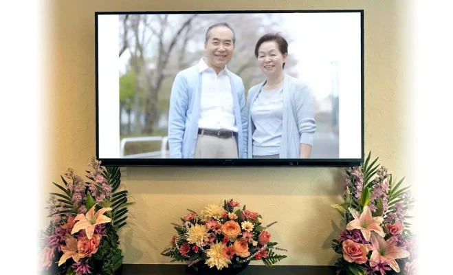 家族葬のアート草加氷川で葬儀を行なった写真