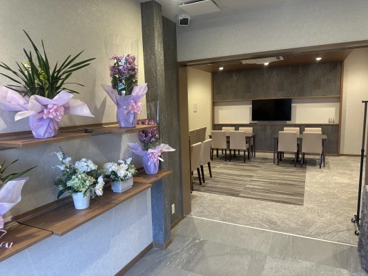 ラステル鶴見で葬儀を行なった写真