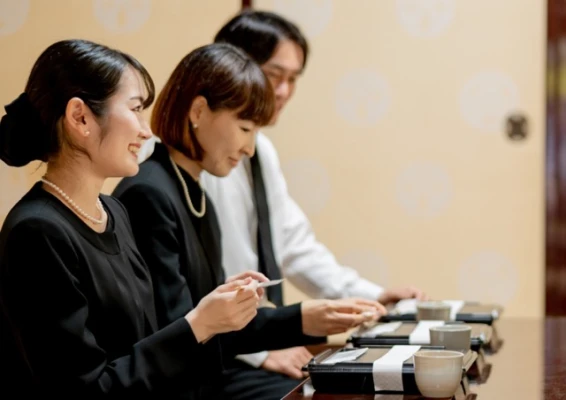 自由に家族葬　東松山で葬儀を行なった写真