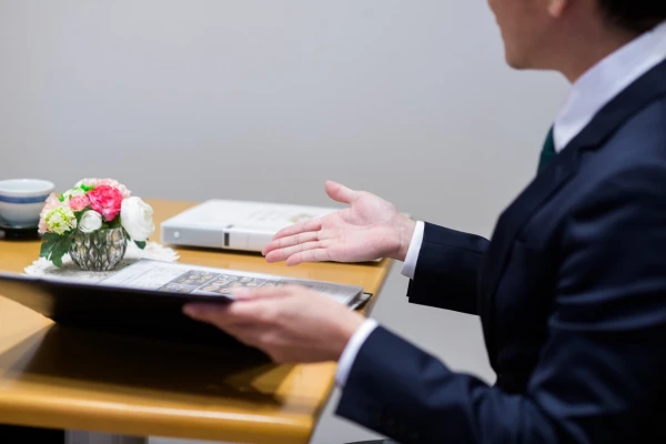 自由に家族葬　鶴瀬駅前で葬儀を行なった写真