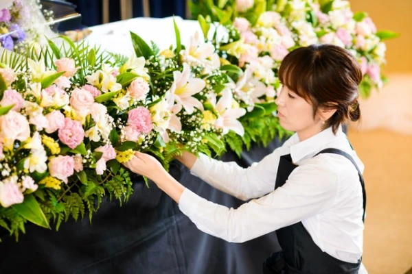 自由に家族葬 鶴瀬駅前で葬儀を行なった写真