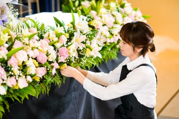 自由に家族葬 鶴瀬駅前で葬儀を行なった写真