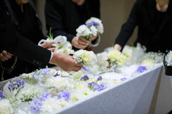 自由に家族葬 上尾で葬儀を行なった写真