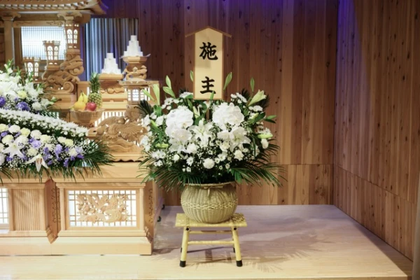 自由に家族葬　上尾で葬儀を行なった写真