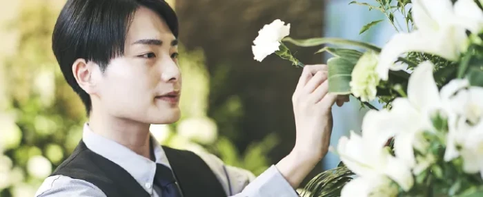 公益社　エンディングハウス 花園で葬儀を行なった写真