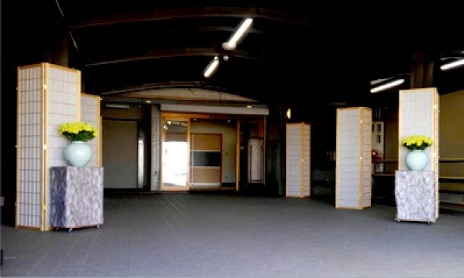 愛結会館　川東館で葬儀を行なった写真