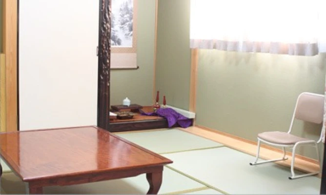 愛結会館　川東館で葬儀を行なった写真