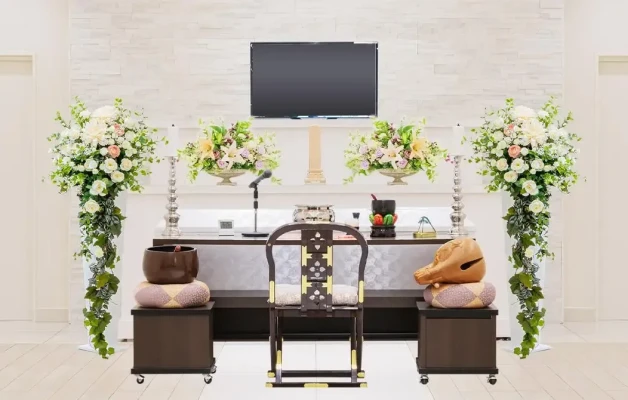 家族葬式場 小さな森の家 幸手で葬儀を行なった写真