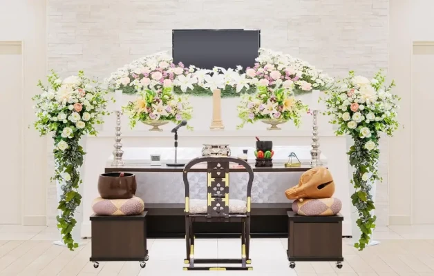 家族葬式場 小さな森の家 幸手で葬儀を行なった写真