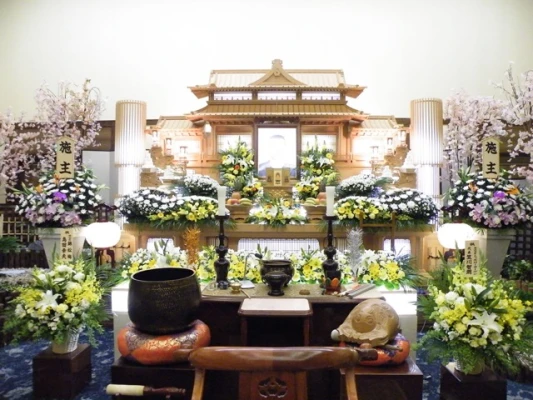 自由に家族葬 渋川で葬儀を行なった写真