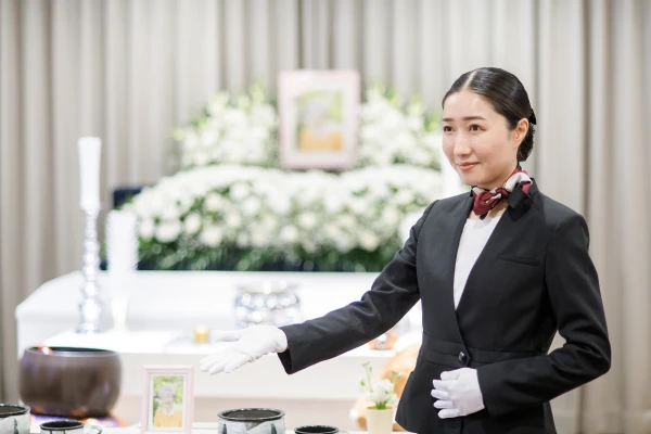 自由に家族葬 加須花崎で葬儀を行なった写真