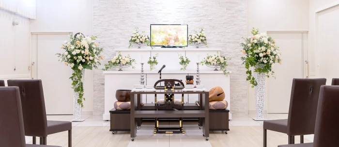 家族葬式場 小さな森の家 市川大洲で葬儀を行なった写真