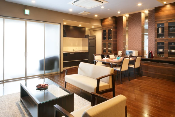 花屋仁助(プリエールリビング&ルーム)で葬儀を行なった写真