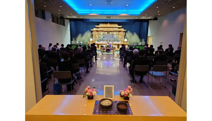 株式会社たさき（涼風殿）で葬儀を行なった写真