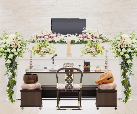 家族葬の長坂 清瀬中里店で葬儀を行なった写真