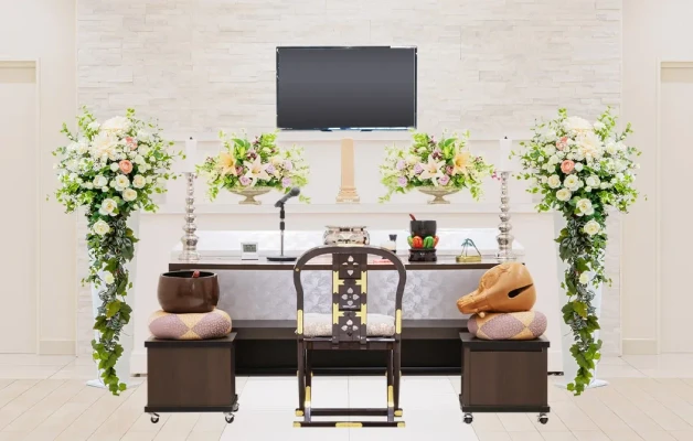 小さな森の家 千葉おゆみ野会館で葬儀を行なった写真