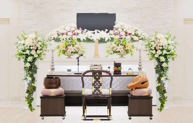 小さな森の家 千葉おゆみ野会館で葬儀を行なった写真