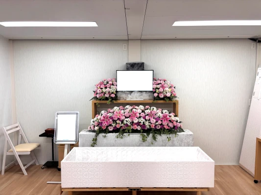もがりの森 久喜 家族葬ホールで葬儀を行なった写真