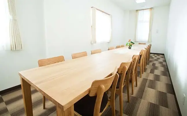 天国社（油山会館）で葬儀を行なった写真