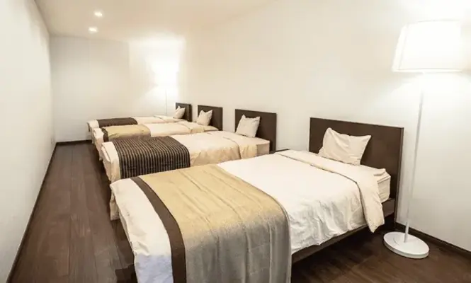 天国社（姪浜会館）で葬儀を行なった写真