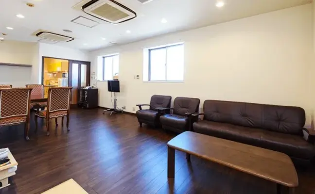 天国社（姪浜会館）で葬儀を行なった写真