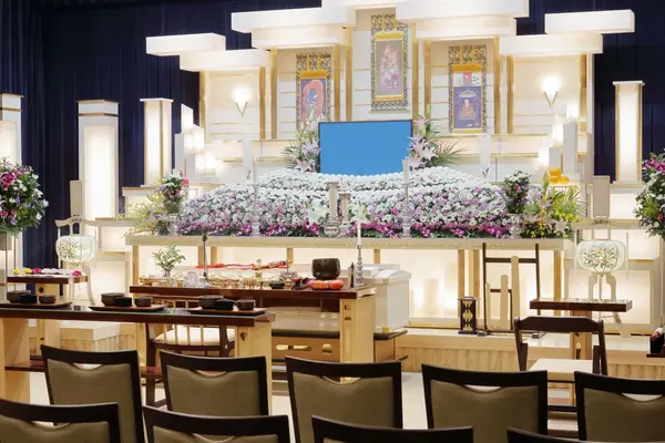 白香苑(セレモニーハウス大善寺)で葬儀を行なった写真