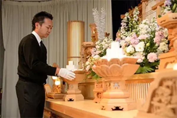 三木屋葬礼セレモニーホール栞で葬儀を行なった写真