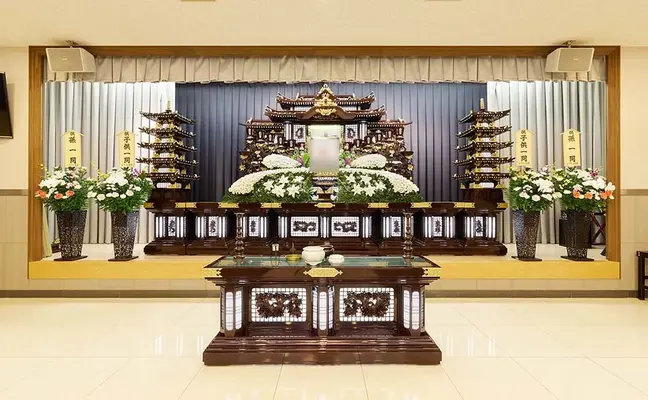 岐阜葬祭　関斎場（旧セレモニーホール ルネス関）で葬儀を行なった写真