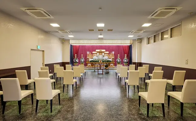 岐阜葬祭　大垣斎場（旧セレモニーホール子安斎場）で葬儀を行なった写真