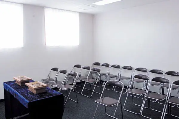 あおばメモリアル（戸坂会館）で葬儀を行なった写真